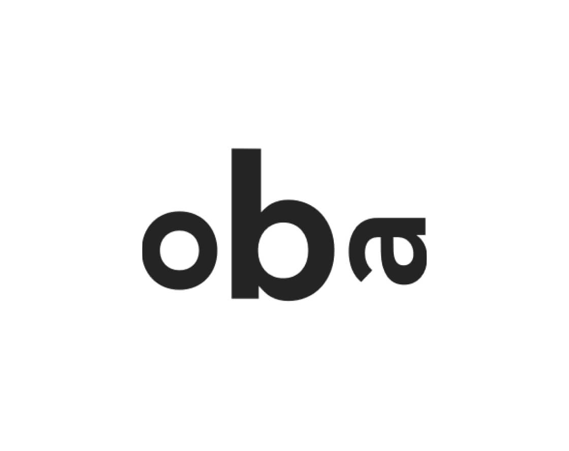 Logo van de Openbare Bibliotheek Amsterdam (OBA)